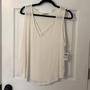 White tank new with tags